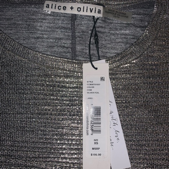 NEW! SILVER TOP - Picture 2 of 3